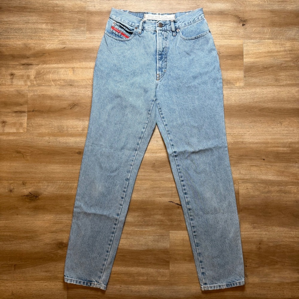 Diesel Basic Jeans‎ Mens 28x30 Blue Light Wash Straight Leg Made In Italy 90s